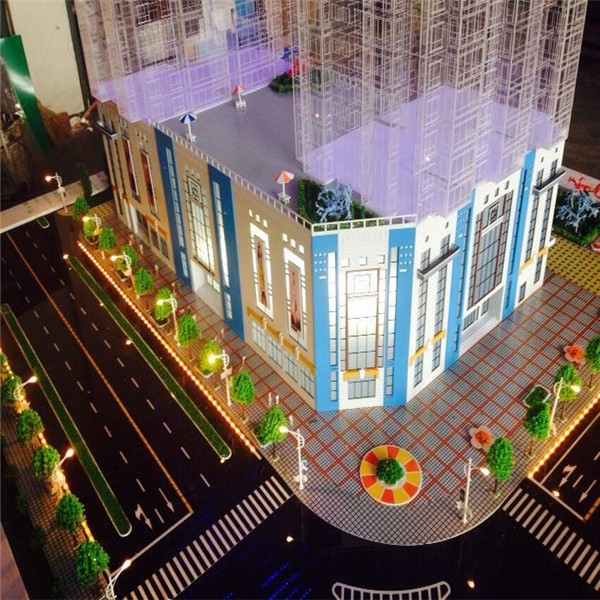 透明宁县楼盘模型