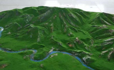 现代宁县宁县沙盘模型的优势